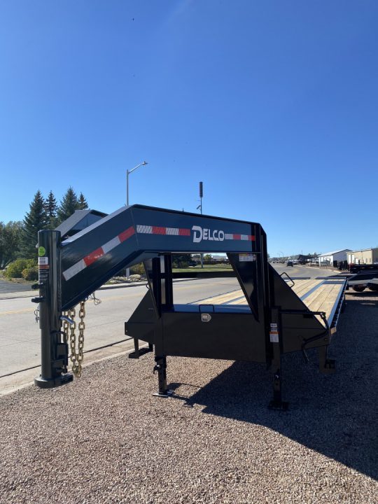 New 2025 Delco Trailers 16DOGN40 Deckover Trailer