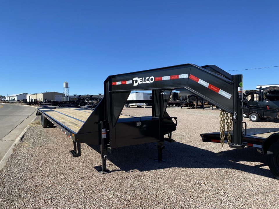 New 2025 Delco Trailers 16DOGN40 Deckover Trailer