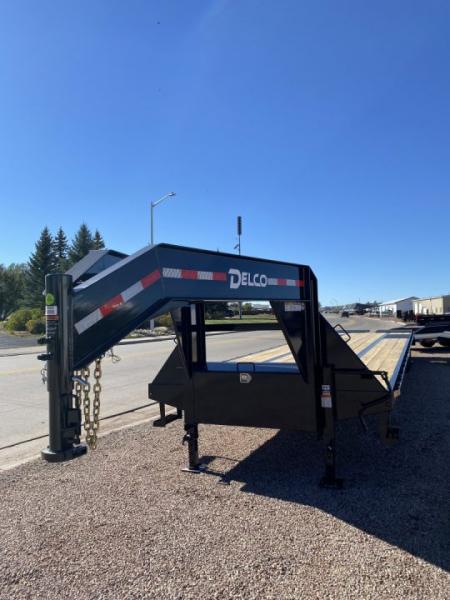 New 2025 Delco Trailers 16DOGN40 Deckover Trailer