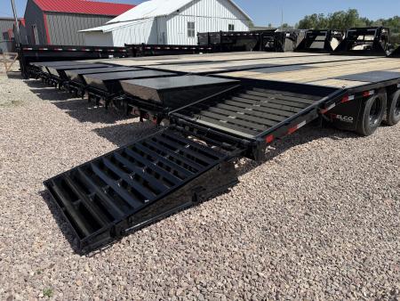 New 2025 Delco Trailers 16DOGN40 Deckover Trailer