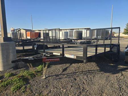 New 2026 HT Trailers 83 x14' with 4' Gate Utility Trailer