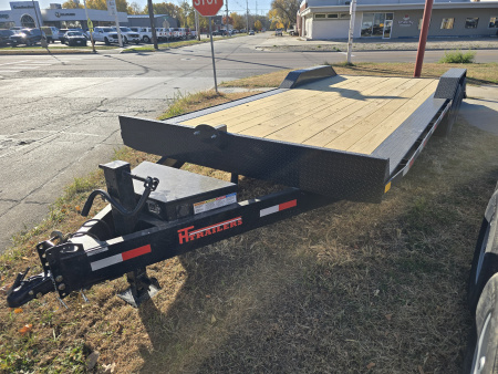 New 2026 HT Trailers 102 x24' Hydraulic Dove 14k GVWR Flatbed Trailer
