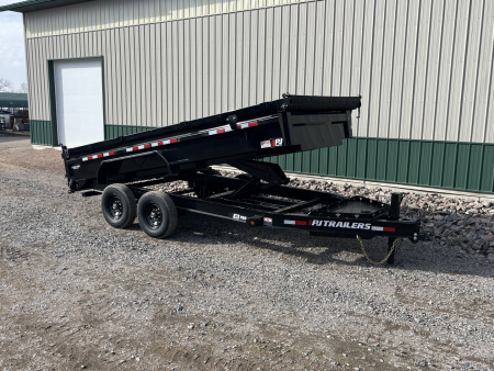 New 2026 14' 14k PJ Low Pro Dump Trailer