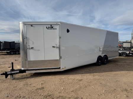 New 2026 Look Trailers ELEMENT 8.5X29 Snowmobile Trailer W/FRT RAMP 10K