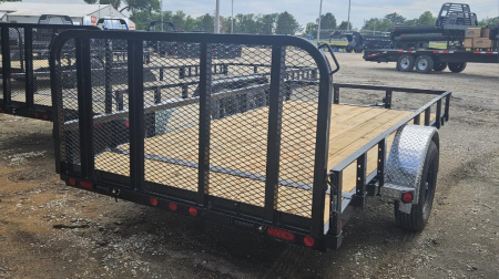 New 2026 PJ Trailers 10' x 77 in. Single Axle (U7) Utility Trailer