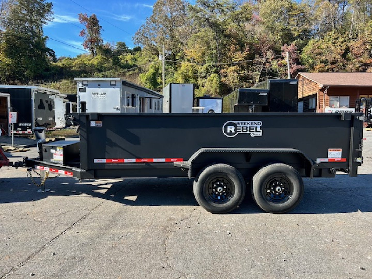 New 2026 U-Dump 7x14 14k Dump Trailer