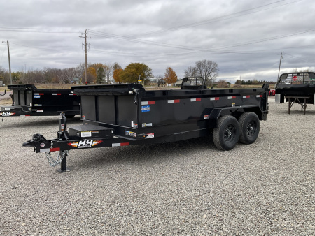 New 2026 H&H Trailers H8314DBW-B-140 Dump Trailer
