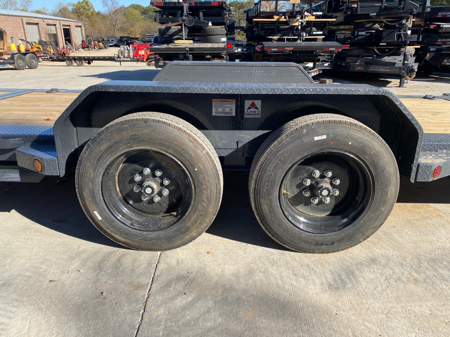 New 2026-Iron-Bull-Trailers-7×22-16K-Tilt-Deck-Equipment-Trailer-–-Heavy-Duty-Manual-Tilt-with-Toolbox-Model-TWB-T16K722II