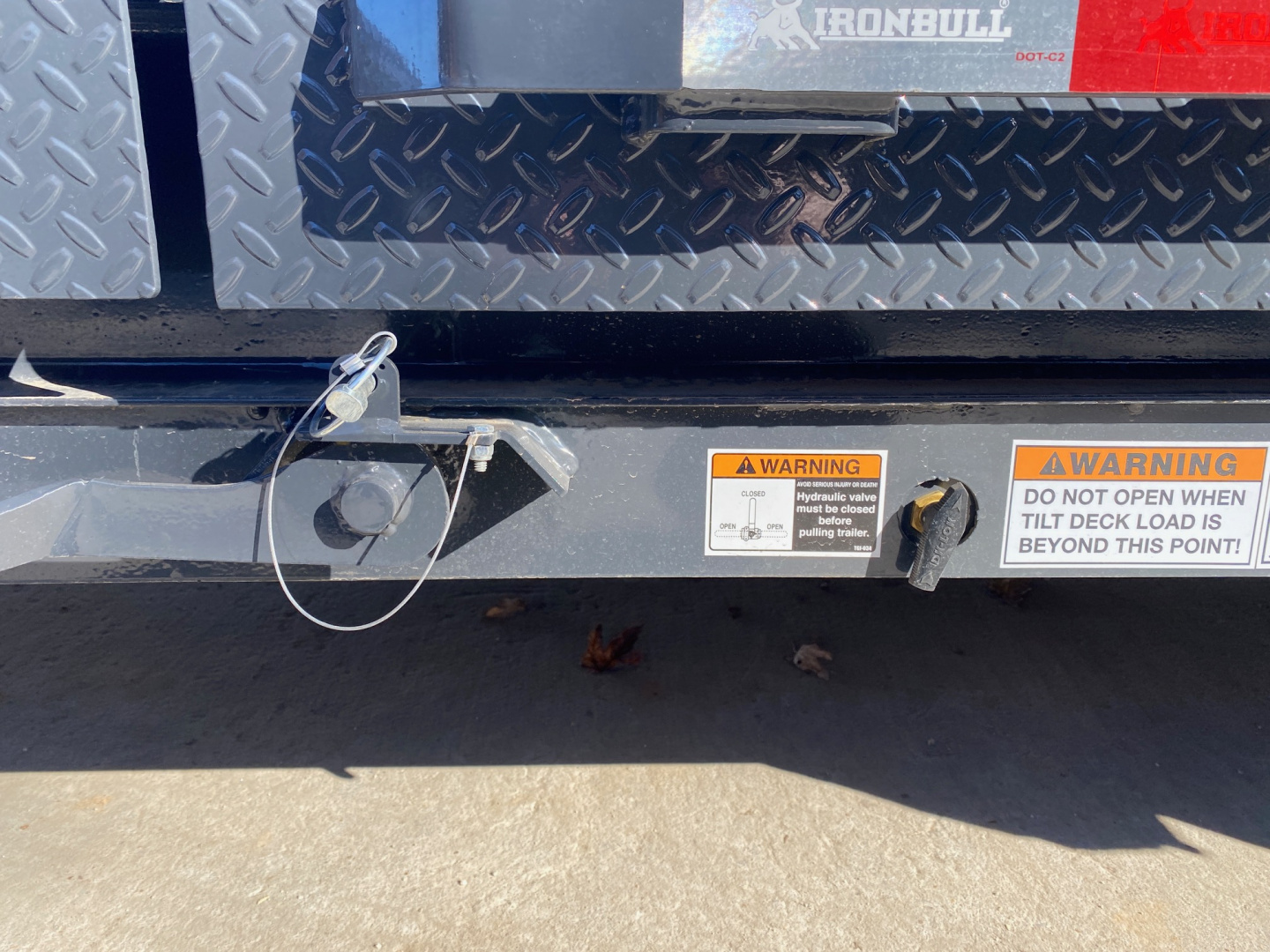 New 2026-Iron-Bull-Trailers-7×22-16K-Tilt-Deck-Equipment-Trailer-–-Heavy-Duty-Manual-Tilt-with-Toolbox-Model-TWB-T16K722II