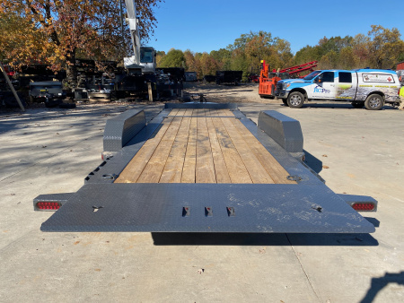New 2026-Iron-Bull-Trailers-7×22-16K-Tilt-Deck-Equipment-Trailer-–-Heavy-Duty-Manual-Tilt-with-Toolbox-Model-TWB-T16K722II