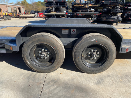 New 2026-Iron-Bull-Trailers-7×22-16K-Tilt-Deck-Equipment-Trailer-–-Heavy-Duty-Manual-Tilt-with-Toolbox-Model-TWB-T16K722II