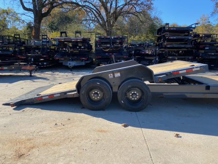 New 2026-Iron-Bull-Trailers-7×22-16K-Tilt-Deck-Equipment-Trailer-–-Heavy-Duty-Manual-Tilt-with-Toolbox-Model-TWB-T16K722II