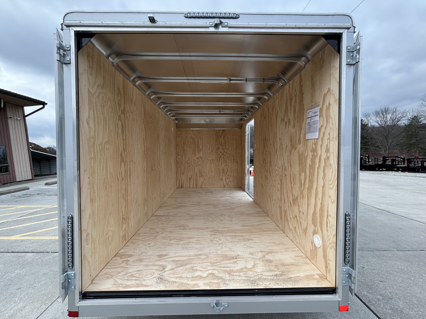 New 2026 Car Mate Trailers 7x14 Sportster HD Enclosed Trailer w/ Barn Doors - 7000# GVWR