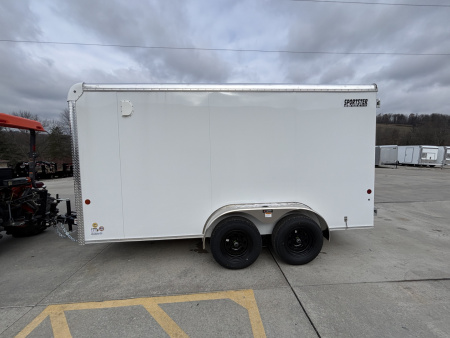 New 2026 Car Mate Trailers 7x14 Sportster HD Enclosed Trailer w/ Barn Doors - 7000# GVWR