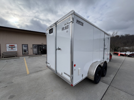 New 2026 Car Mate Trailers 7x14 Sportster HD Enclosed Trailer w/ Barn Doors - 7000# GVWR