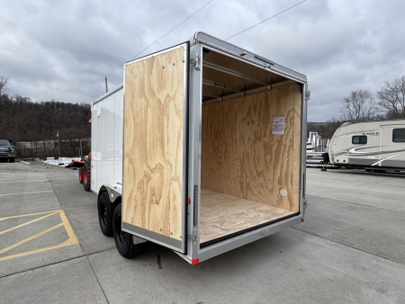 New 2026 Car Mate Trailers 7x14 Sportster HD Enclosed Trailer w/ Barn Doors - 7000# GVWR