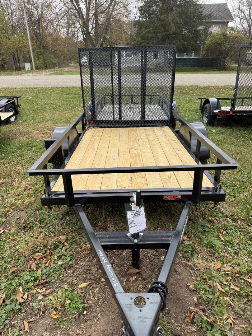 New 2026 GE Trailers 5X8 2.9K Utility Trailer