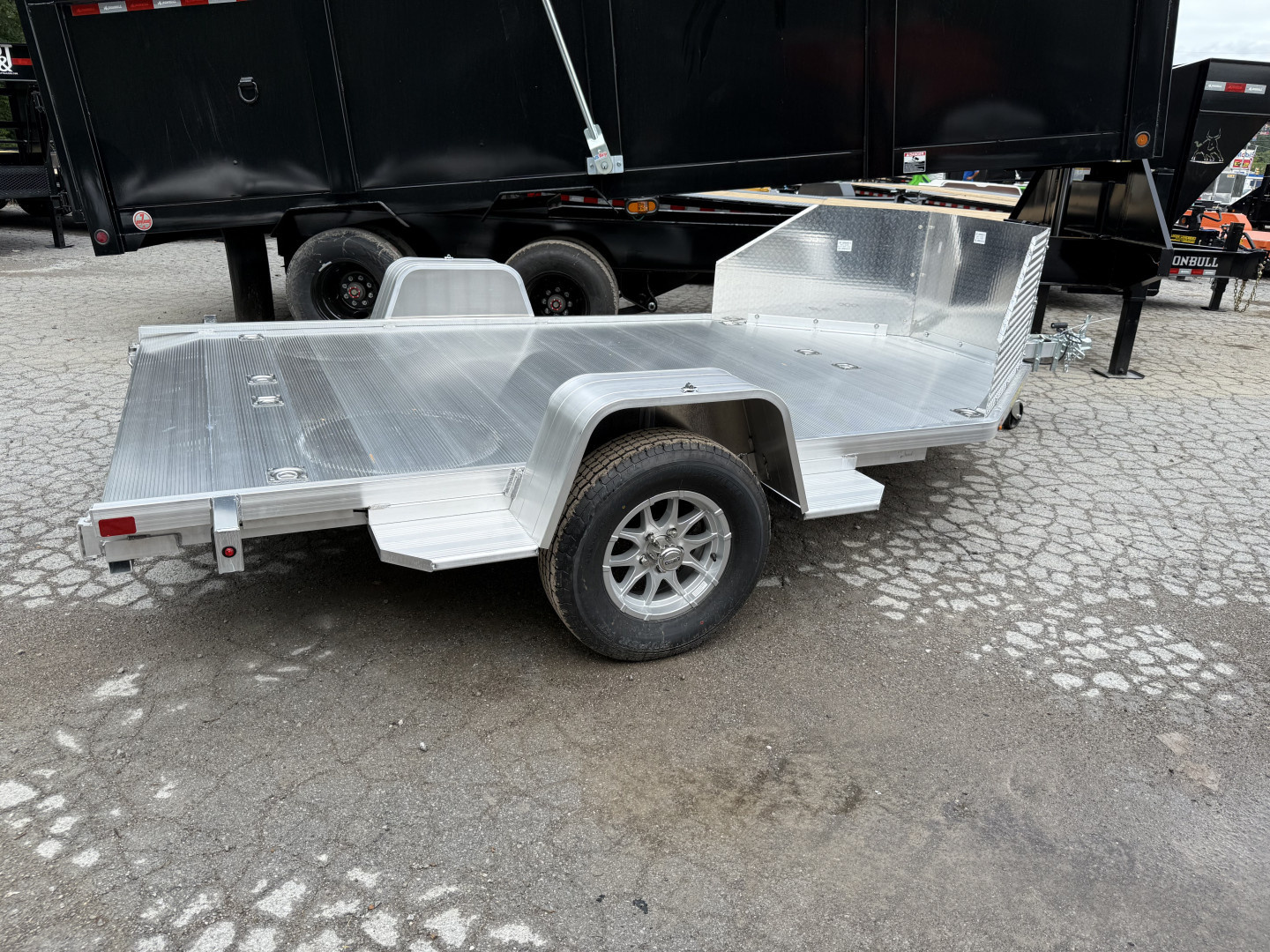 New 2026 Aluma MC210 S-R-RTD Motorcycle Trailer