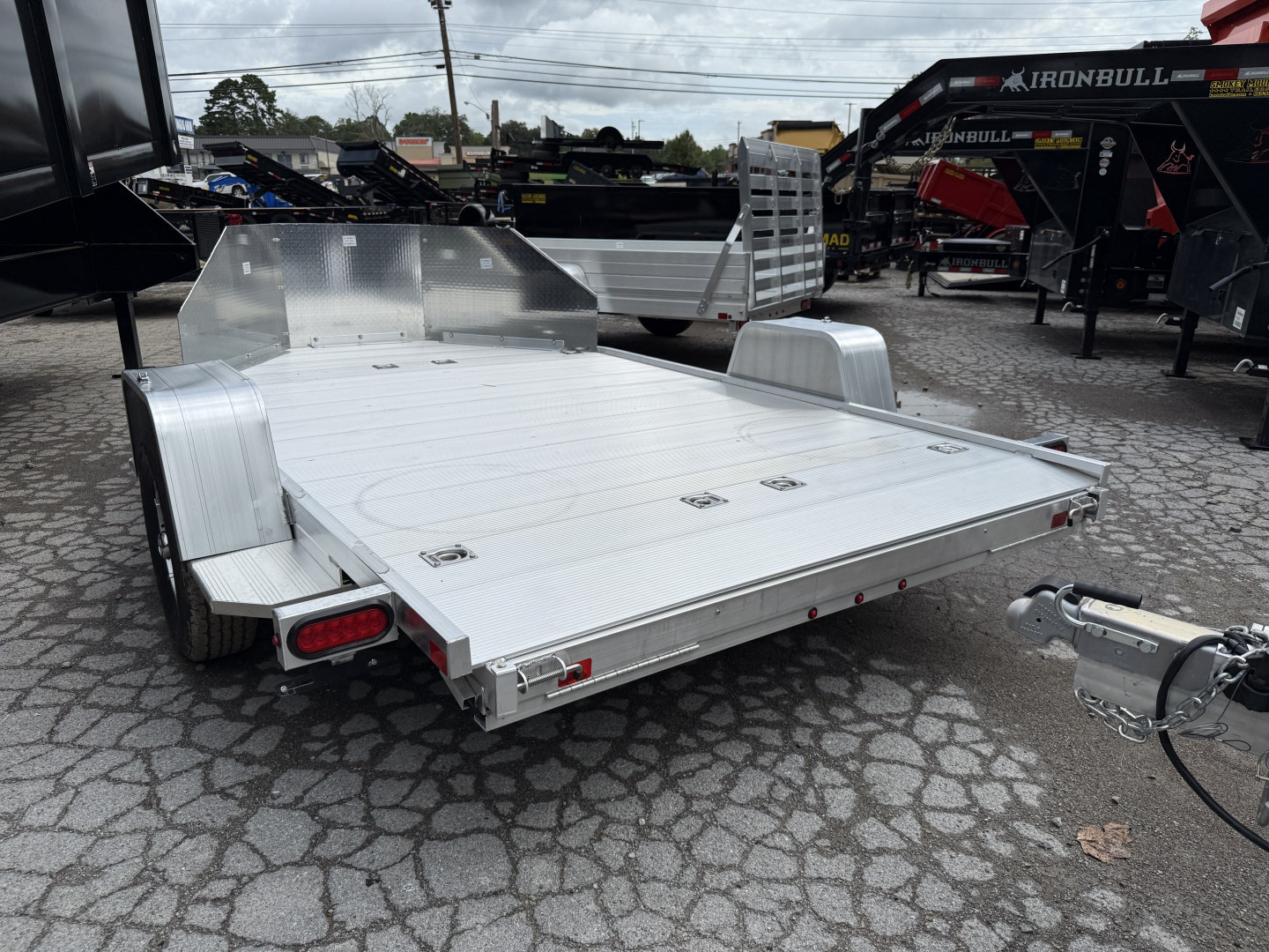 New 2026 Aluma MC210 S-R-RTD Motorcycle Trailer