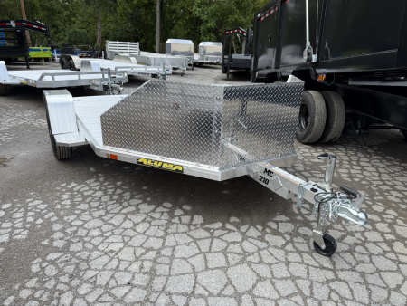 New 2026 Aluma MC210 S-R-RTD Motorcycle Trailer