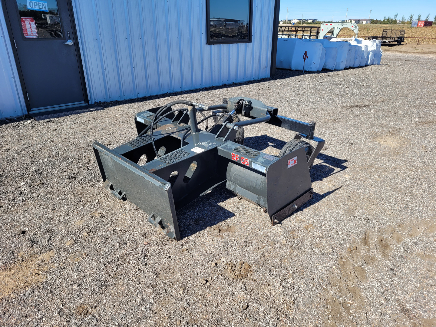 Used Easy Man BF06 Skid Steer Grader/Box Scraper