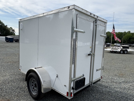 New 2026 Anvil 5X8 w/ Double Doors, Extra Height, & Side Door Cargo / Enclosed Trailer