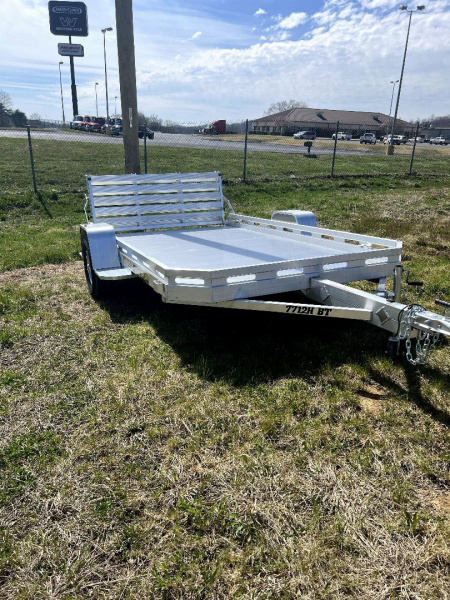 New 2026 Aluma 7712H-BT Utility Trailer