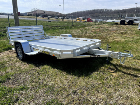 New 2026 Aluma 7712H-BT Utility Trailer