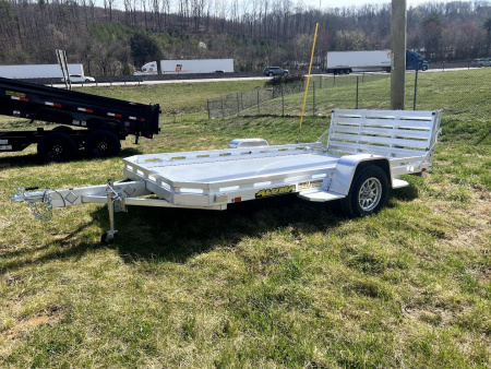 New 2026 Aluma 7712H-BT Utility Trailer