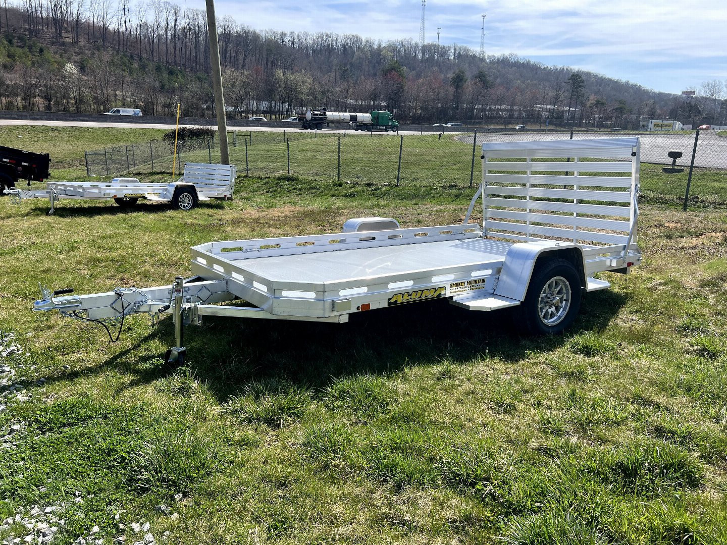 New 2026 Aluma 7712H-S-TG Utility Trailer