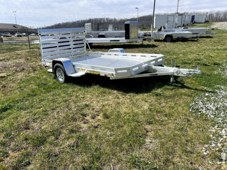 New 2026 Aluma 7712H-S-TG Utility Trailer