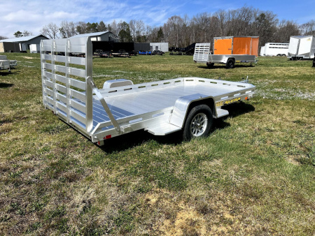 New 2026 Aluma 7712H-S-TG Utility Trailer