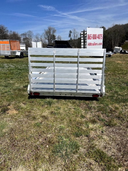 New 2026 Aluma 7712H-S-TG Utility Trailer