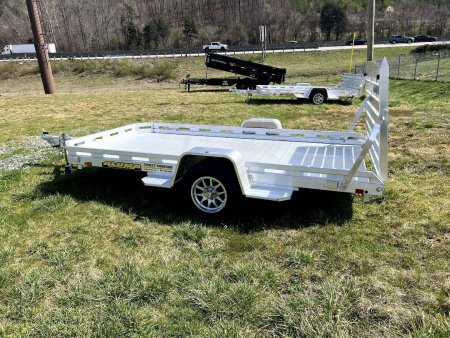 New 2026 Aluma 7712H-S-TG Utility Trailer