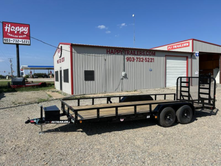 2026 PJ 83"x20' Tandem Axle Utility Trailer - UL