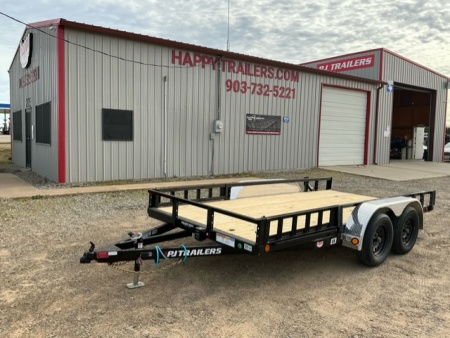 2026 PJ 77"x14' Tandem Axle Utility Trailer - UK
