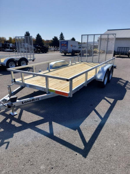 New 2026 Load Rite 6.5X16 7K Utility Trailer
