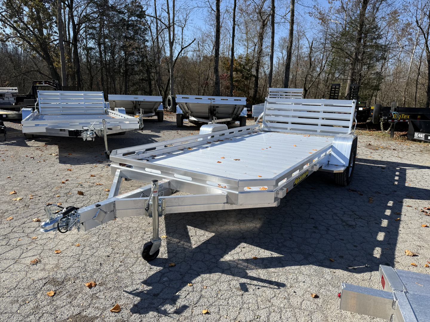 New 2026 Aluma 7814S-BT Utility Trailer