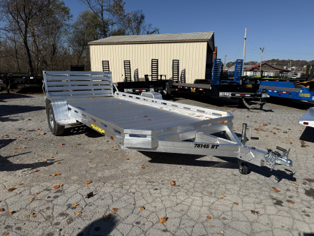 New 2026 Aluma 7814S-BT Utility Trailer