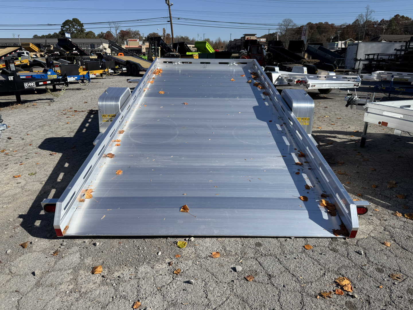 New 2026 Aluma 7815 TILT-S-EL Utility Trailer