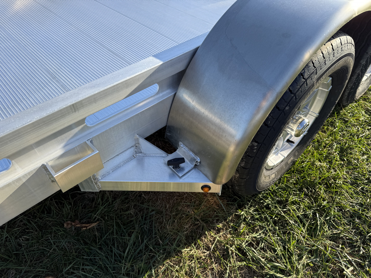 New 2026 Aluma 7816TA-EL-RTD Utility Trailer