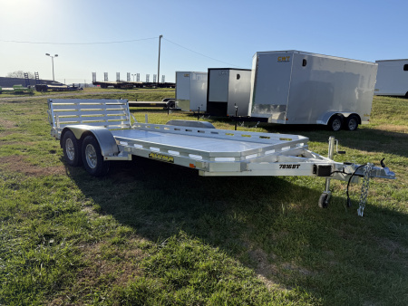 New 2026 Aluma 7816TA-EL-RTD Utility Trailer