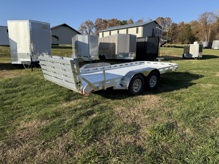 New 2026 Aluma 7816TA-EL-RTD Utility Trailer