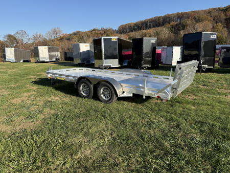 New 2026 Aluma 7816TA-EL-RTD Utility Trailer