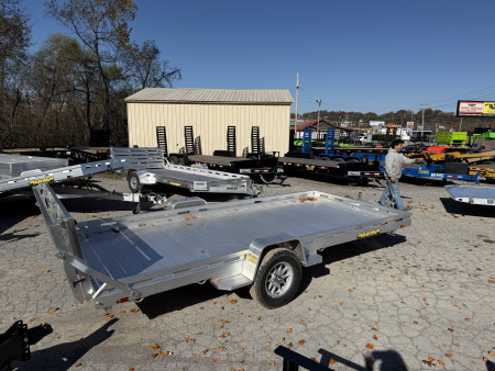 New 2026 Aluma 8015S-EL-BT Utility Trailer