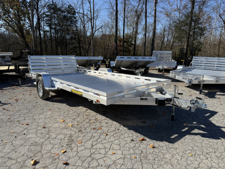 New 2026 Aluma 8015S-EL-BT Utility Trailer