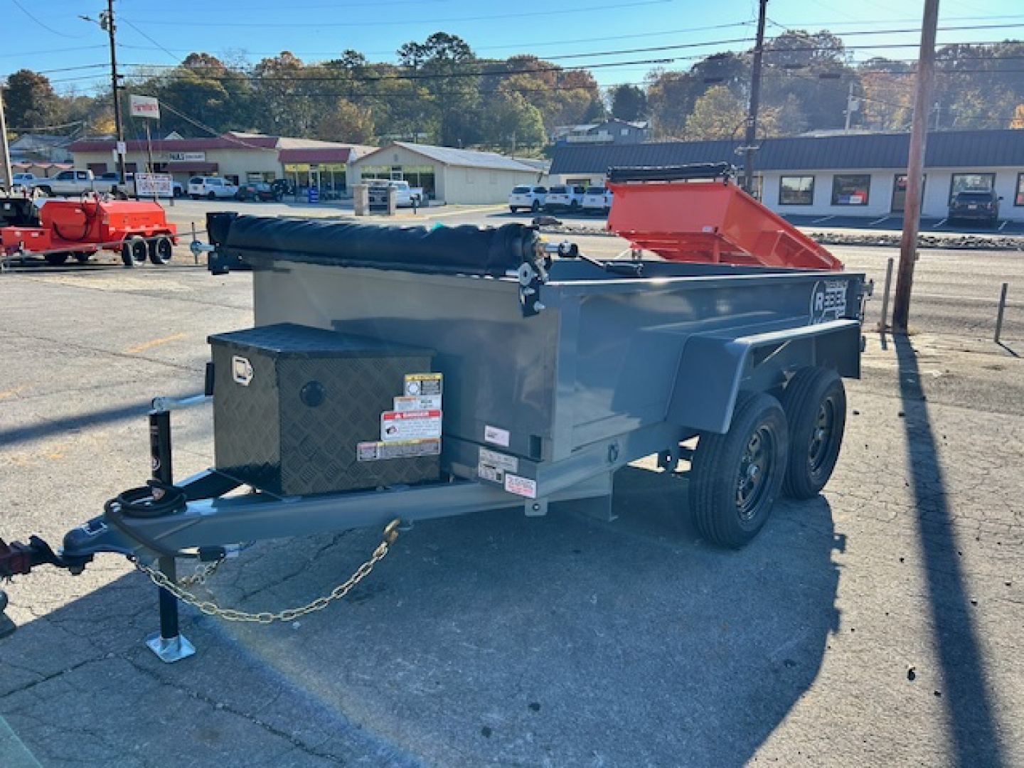 New 2026 U-Dump 5x10 7k 19"sides Dump Trailer