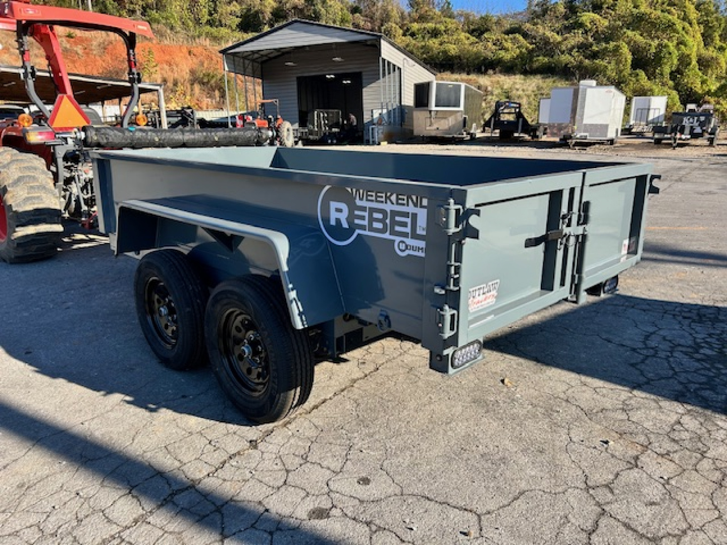 New 2026 U-Dump 5x10 7k 19"sides Dump Trailer