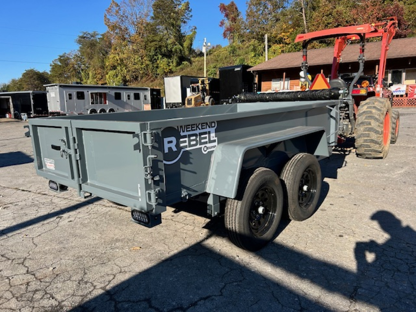 New 2026 U-Dump 5x10 7k 19"sides Dump Trailer