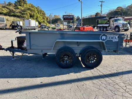 New 2026 U-Dump 5x10 7k 19"sides Dump Trailer